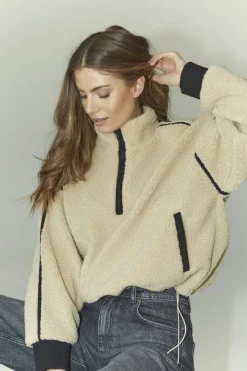 Online Co´Couture Madincc Fleece Anorak 30341 18