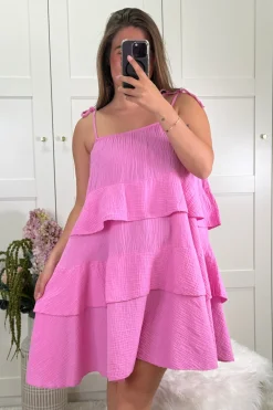 Sale A-bee Madison Kjole Pink