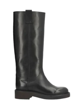 Clearance Phenumb Copenhagen Madison Long Leather PB-510046 Black