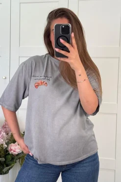 Sale A-bee Madison T-shirt T-shirt Grey