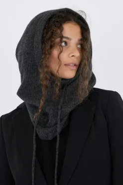 Hot Neo Noir Madita Knit Balaclava Antracit