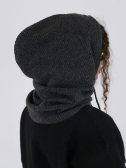 Hot Neo Noir Madita Knit Balaclava Antracit