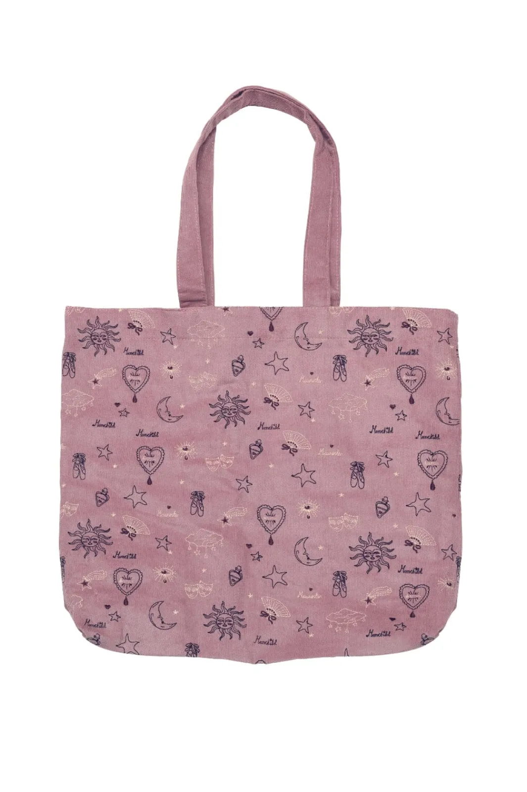 Outlet Maanesten Magic Corduroy Totebag Purple Theatre Magic 4102