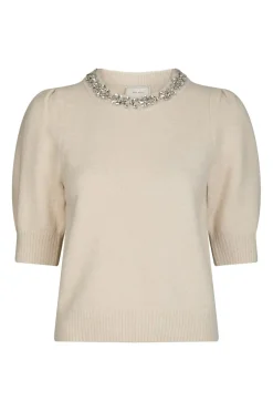 Best Neo Noir Maia Stone Knit Blouse 162914 124