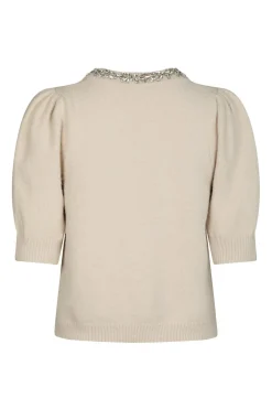 Best Neo Noir Maia Stone Knit Blouse 162914 124