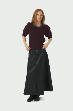 New Neo Noir Maia Stone Knit Blouse 162914 682