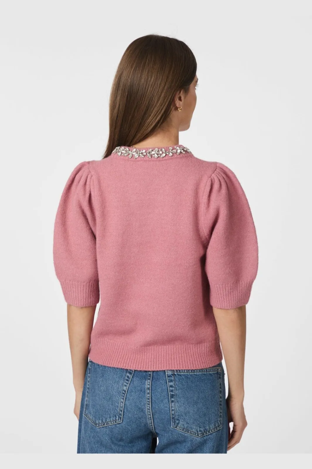 Neo Noir Maia Stone Knit Blouse 162914 165