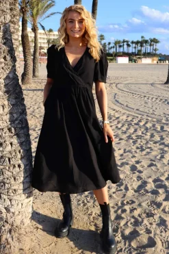 Clearance Liberte Maiken-Ss-Dress 22223 Black