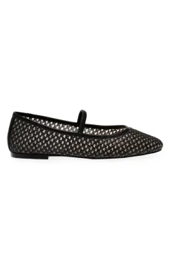 Online Steve Madden Majorca Ballerina SM11003686 00S Blk Raffia