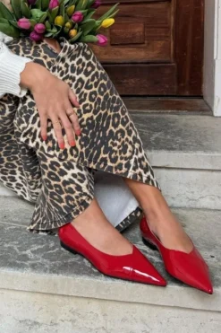 Clearance Copenhagen Shoes Make Passion Patent 124 Red Patent