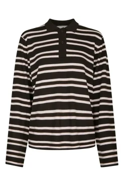 Online Neo Noir Mala Polo Knit Blouse 167213 676