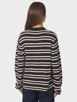 Online Neo Noir Mala Polo Knit Blouse 167213 676