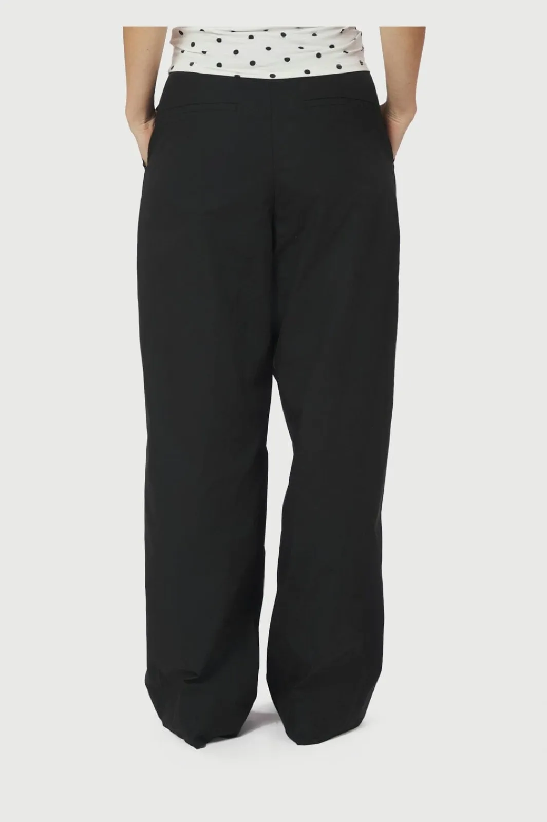 Outlet Neo Noir Malba Poplin Pants 165795 100