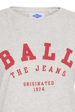 Clearance Ball Maldini Tshirt 204054 Medium Grey Melange