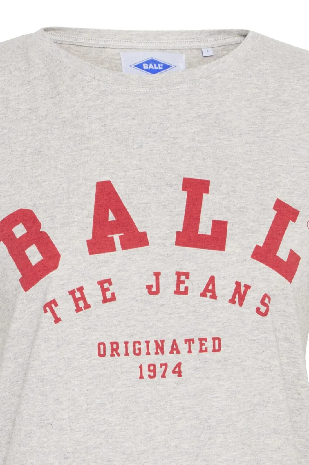 Clearance Ball Maldini Tshirt 204054 Medium Grey Melange
