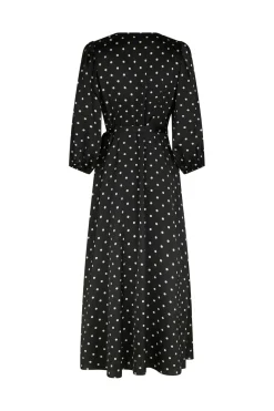 New Neo Noir Malinga Dot Dress 165909 100