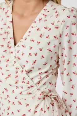 New Neo Noir Malinga Simple Flower Dress 165409 160