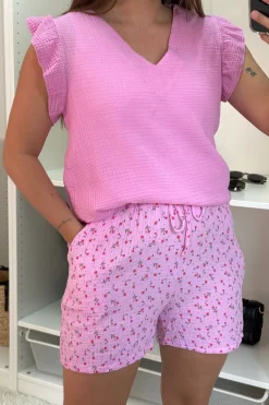 Hot A-bee Malou Top Pink