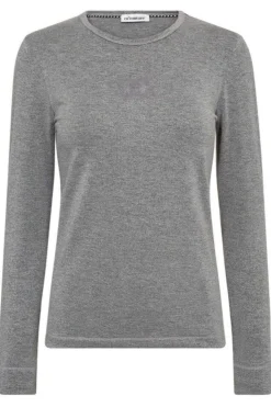 Best Co´Couture Mannycc Lurex Emb L/S Tee 33210 930
