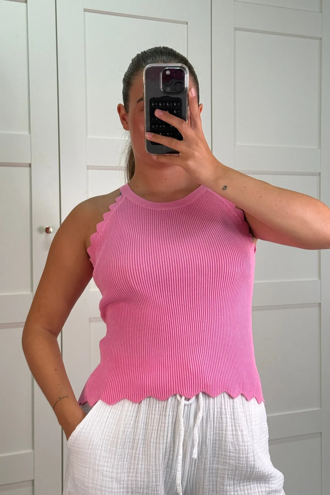 Outlet A-bee Manon Top Pink