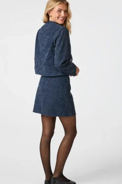 New Neo Noir Manua Denim Structure Jacket 164145 534