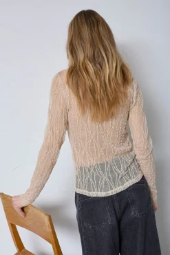 Co´Couture Marcycc Mesh O-Blouse 43043 199