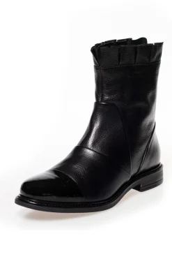 Online Copenhagen Shoes Margaret 00010 Black W/Patent Toe