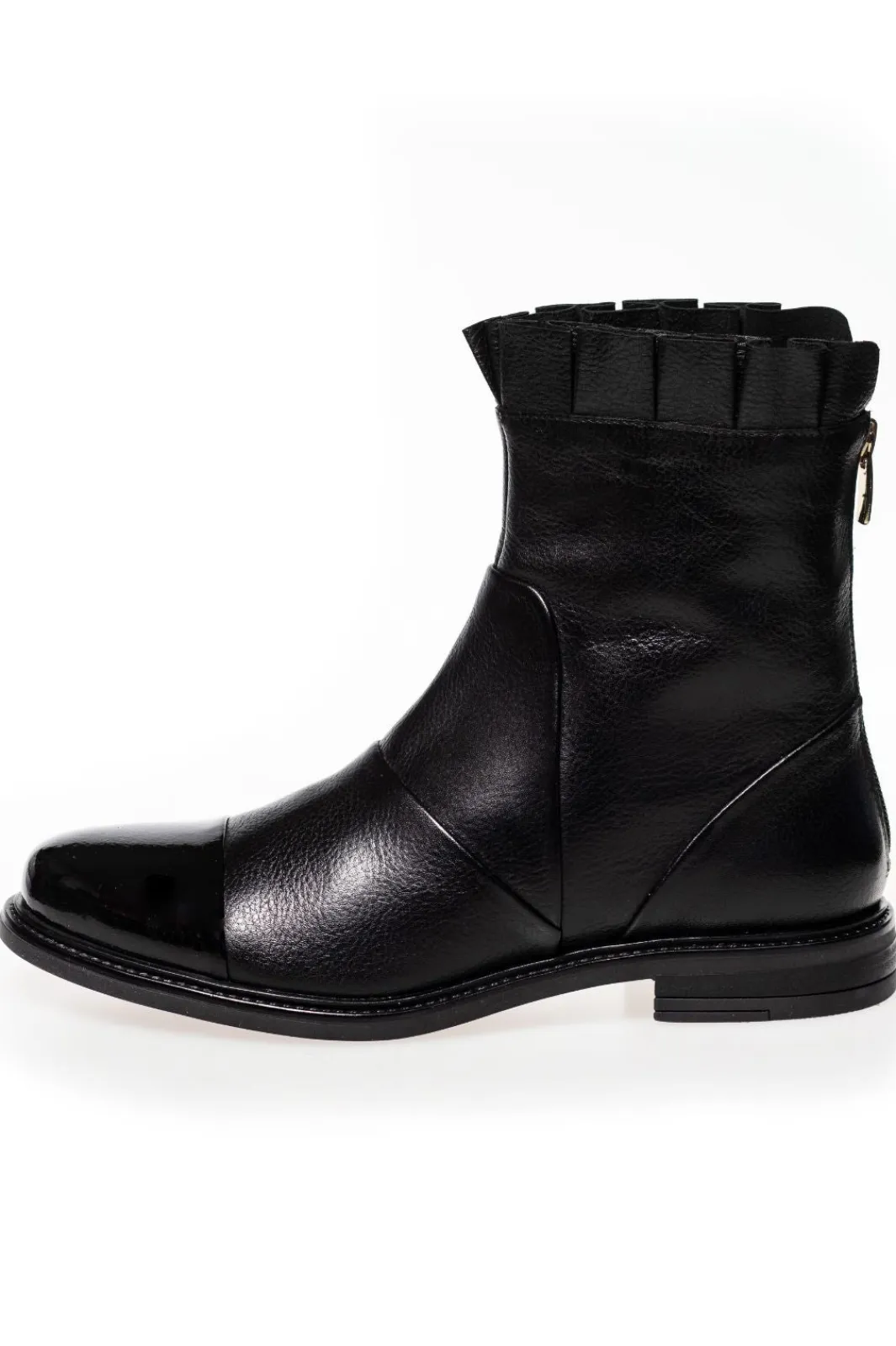 Online Copenhagen Shoes Margaret 00010 Black W/Patent Toe