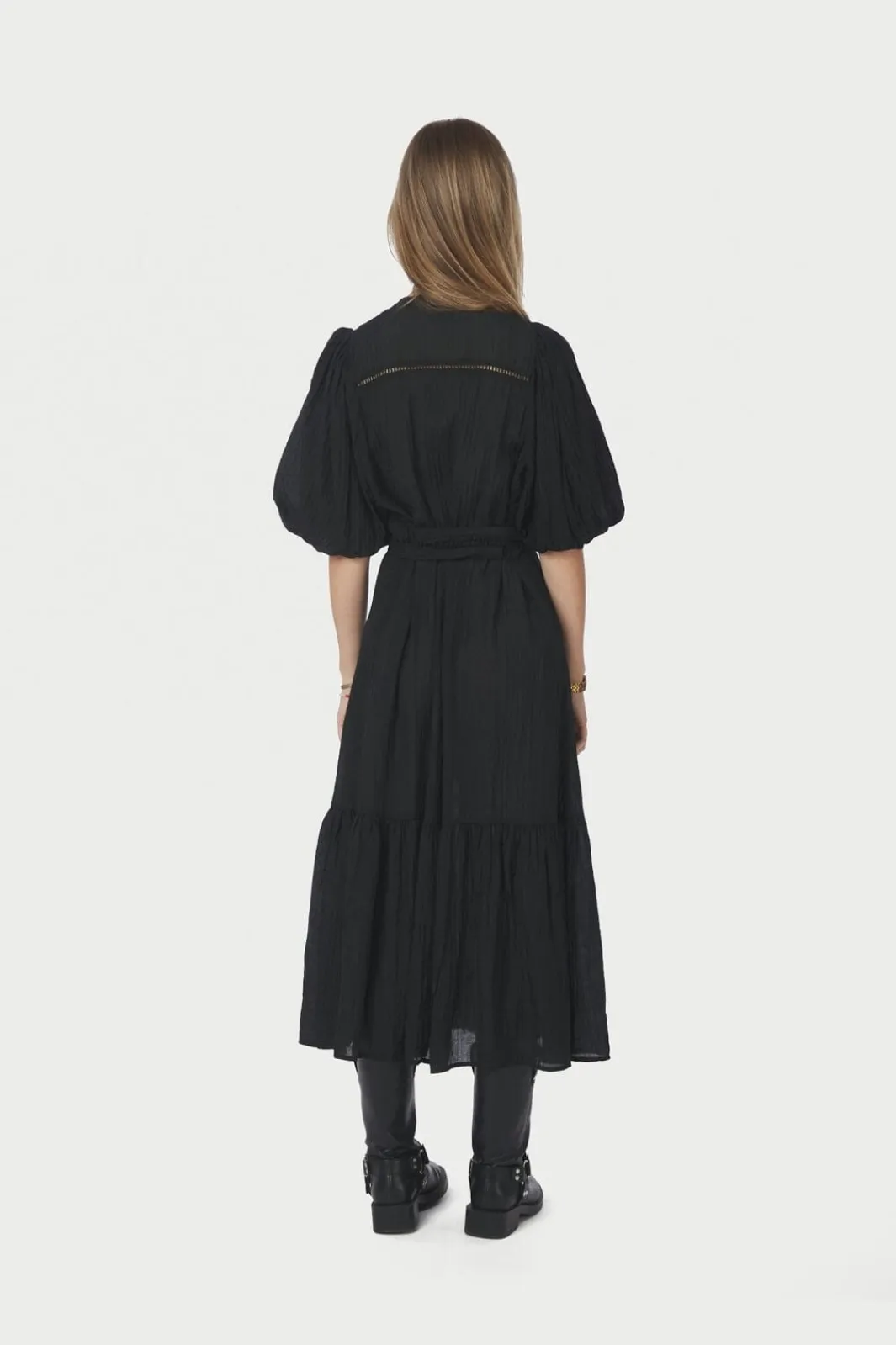Sale Neo Noir Margarita Crepe Dress 167218 100