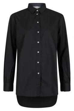 Best Neo Noir Margit C Poplin Shirt Black