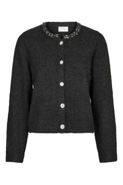 Outlet Neo Noir Marie Stone Knit Cardigan 163850 132