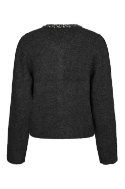 Outlet Neo Noir Marie Stone Knit Cardigan 163850 132