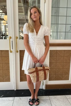 Discount BYIC Marieic Dress we White Embroidery