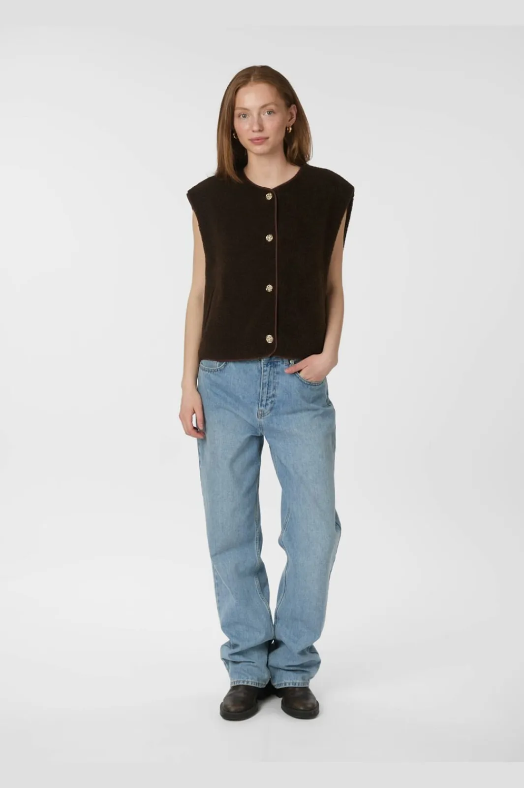 Sale Neo Noir Mariko Teddy Vest 164594 676