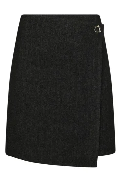 Best Neo Noir Marisi Herringbone Skirt 165687 104