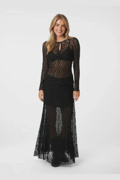 Sale Neo Noir Mariya Lace Skirt 165926 100