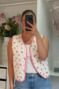 Discount A-bee Marlene Vest White