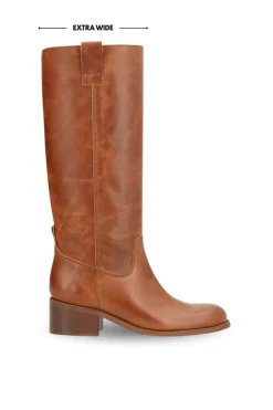 Online Phenumb Copenhagen Martina Long Wix Leather PB-D07-MARTIEW Cognac