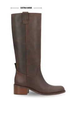 Phenumb Copenhagen Martina Long Wix Leather PB-D07-MARTIEW Chocolat
