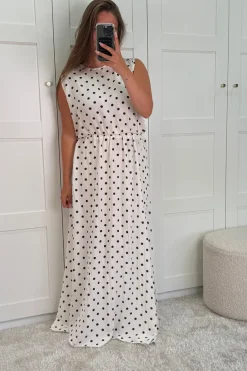 Online A-bee Martina Top Black Dot