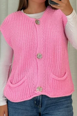 New A-bee Marya Vest Pink