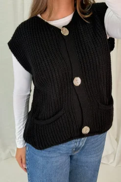 Best A-bee Marya Vest Black