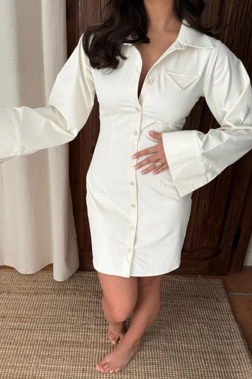 BYIC Maryic Dress A23831 White