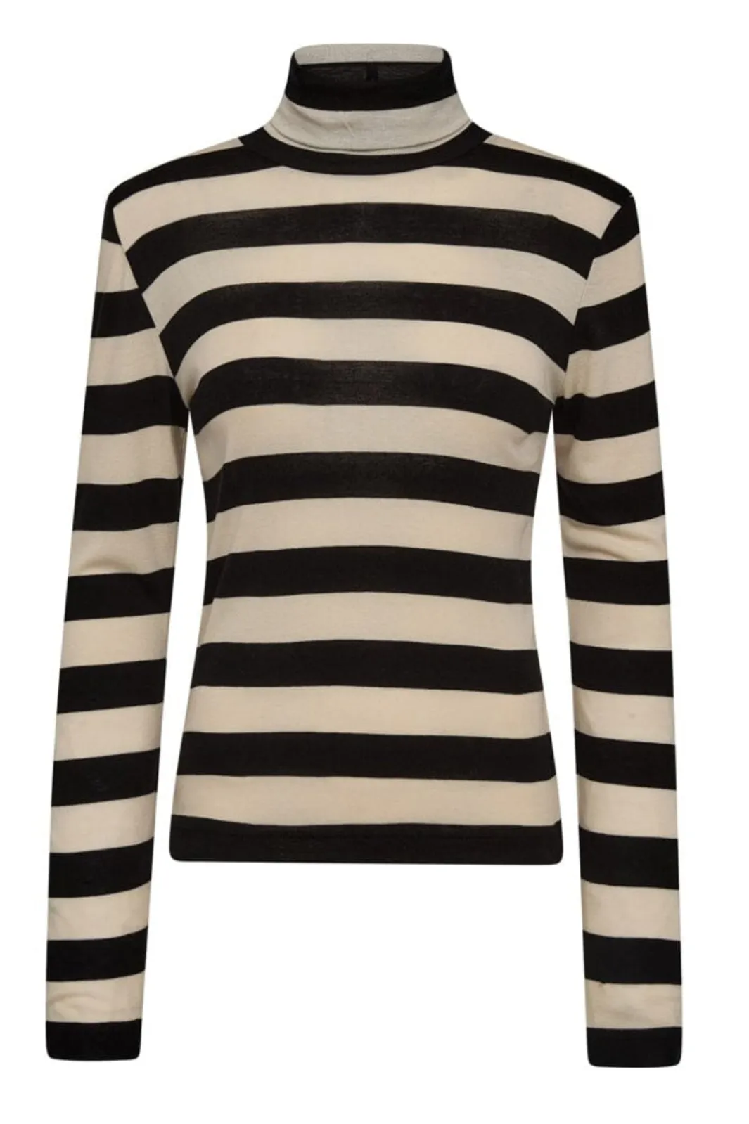 Hot Co´Couture Masoncc Stripe Rollneck Blouse 33194 19996