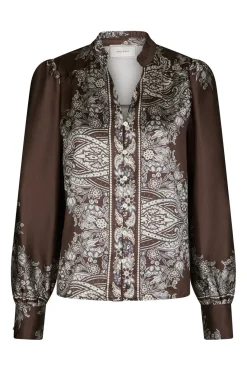 Outlet Neo Noir Massima Paisley Border Blouse 160960 676