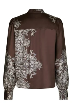 Outlet Neo Noir Massima Paisley Border Blouse 160960 676