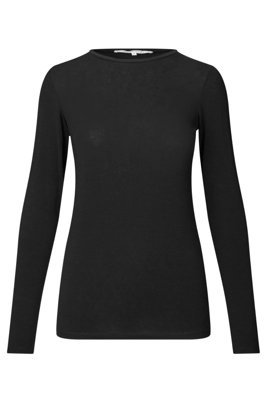 Sale Second Female Matima O-Neck Tee 55473 8001 Black