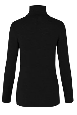 Hot Second Female Matima T-Neck Tee 55201 8001 Black