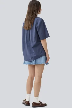 Best Modström Maudemd Ss Shirt 3354 Ombre Blue