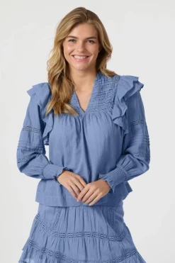 Clearance Neo Noir Mauri S Voile Blouse 164698 407